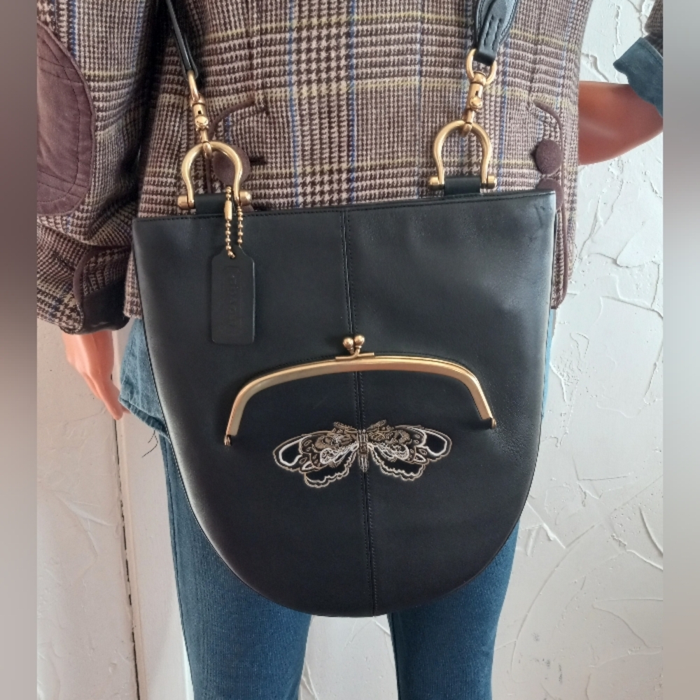Coach X Chelsea Champlain Bonnie Cashin Sling Bag W/Tatoo #36851 - Picture 13 of 16